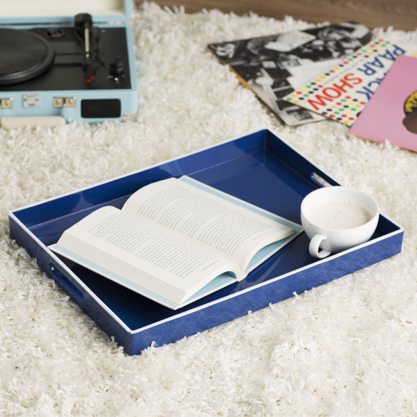 Blue Decorative Trays You'll Love Wayfair